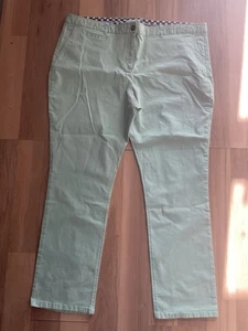 Boden Mint Green Chino Trousers Size 22L - Picture 1 of 4