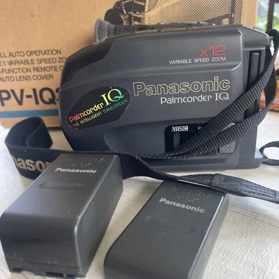Panasonic Palmcorder IQ Palmcorder VHS-C Camcorder PV-IQ304 Battery Manual READ - Image 1 of 4