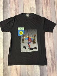 Camiseta de colección Single Stitch Level 42 1988 Staring At The Sun Tour para hombre Reino Unido L H2 - Imagen 1 de 10