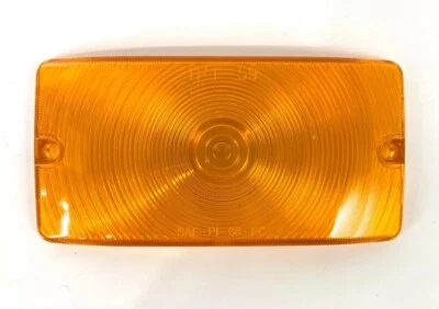 Lente de luz de estacionamiento/señal de giro ámbar delantera para Ford Bronco 1969-1977 Foto 1 de 4