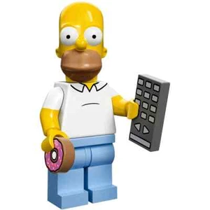 Homer - The Simpsons Series 1 - Lego Minifigure - Rare - Brand New - Picture 1 of 1