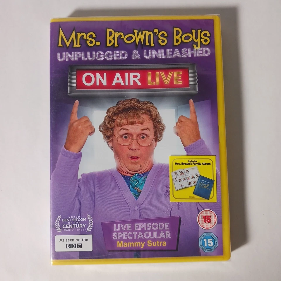 Mrs Browns Boys Unplugged and Unleashed on Air Live DVD Region 2