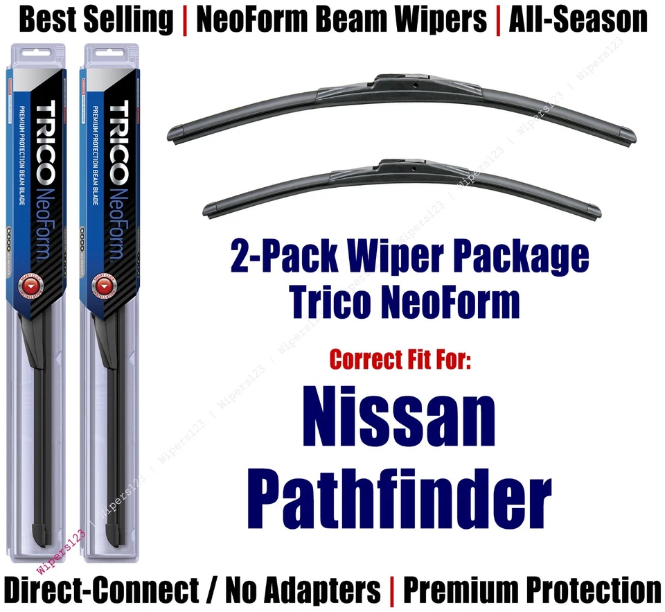 Limpiaparabrisas NeoForm Super Premium 2pk apto para Nissan Pathfinder 16240/180 2005-2012 Foto 1 de 1
