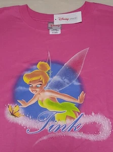 VTG NWT Disney Tink Shirt Size 2XL The Disney Store tinker bell - Picture 1 of 5