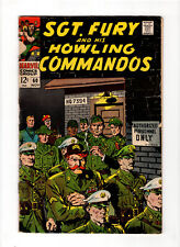 Sgt. Fury & The Howling Commandos #60 (1968, Marvel Comics) Low Grade