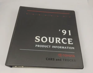 1991 Toyota Dealership Salesman Source Guide Supra Celica 4 Runner - Picture 1 of 15