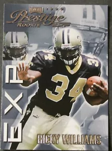 1999 Playoff Prestige EXP Ricky Williams Rookie Card # EX39 - Ungraded - Picture 1 of 2