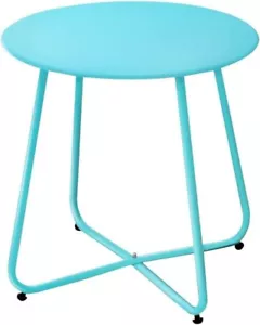 Mano Rund Sofatisch Beistelltisch Blue - Bild 1 von 8