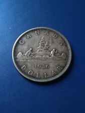 1936 Canadian Pocket Worn Silver Dollar ($1), Free Shipping!