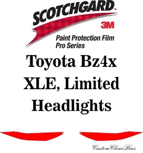 3M Scotchgard Paint Protection Film Pro Series 2023 2024 Toyota Bz4x - Picture 1 of 3