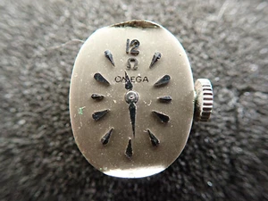 VINTAGE 16,3 MM DAMEN OMEGA SWISS ARMBANDUHR UHRWERK CAL. 481 - läuft nicht - Bild 1 von 2