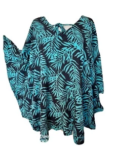 Rounded Ruffle Edge Kaftan Beach Cover up fits 14,16,18,20,22 x Store Stock O/S - Picture 1 of 2