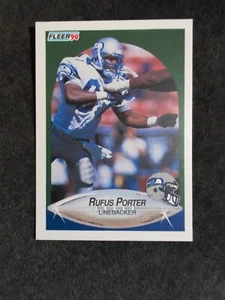 1990 Fleer #272 Rufus Porter Seattle Seahawks Football Karte - Bild 1 von 2