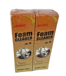 2 Multi-functional Foam Cleaner Cleaning Spray Powerful Stain Removal Kit 60ML - Picture 1 of 3