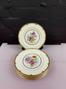 8 x Paragon Park Lane 2173 Salad Plates 21 cm Wide Set RARE - Picture 1 of 6