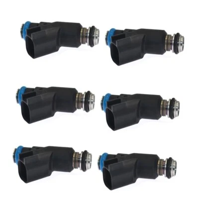 Juego de 6 inyectores de combustible 12592648 aptos para Chevrolet Impala 2006-2010 3,5 L, 3,9 L V6 EE. UU. Foto 1 de 4