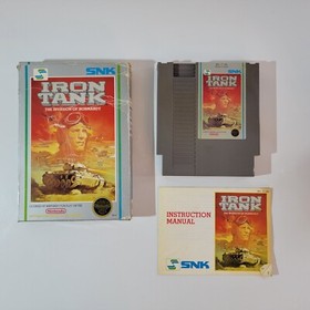 Iron Tank - Nintendo NES - Complete - FREE SHIPPING