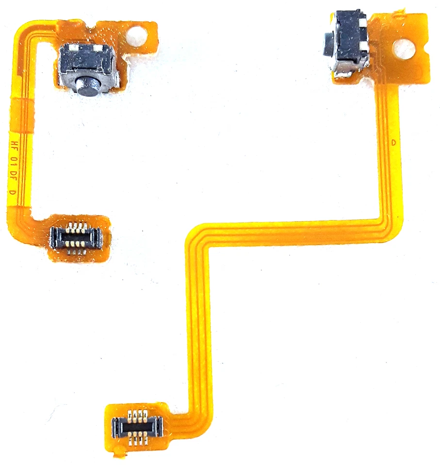 Left Right Shoulder Ribbon Cable Button Set For the Nintendo 3DS - Image 1 of 2
