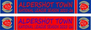 Aldershot National League Schal Saison 25-26 Pin Anstecker - Bild 1 von 1
