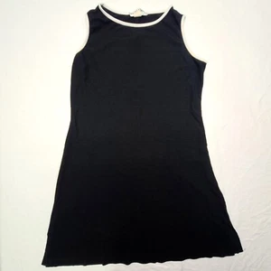 Ronnie Nicole Petite By Quida Women's Tank Dress 14P Black Sleeveless Short - Picture 1 of 7