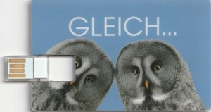 1 Gleich..Wertig - USB Stick 2.0 - 1 GB - Scheckkartenformat - Neu - Bild 1 von 3