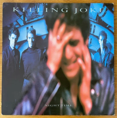 KILLING JOKE - NIGHT TIME 1st UK Press Inner 1985 LP VG+/VG+ - Image 1 of 4