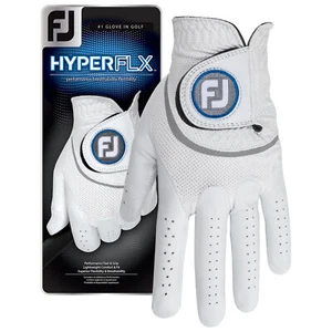 Guante de golf FootJoy para hombre mano izquierda HyperFLX cuero cabretta transpirable ajuste - Imagen 1 de 3