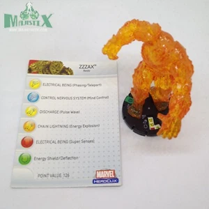 Heroclix Mutations and Monsters set Zzzax #025 Uncommon figure w/card! - Picture 1 of 1