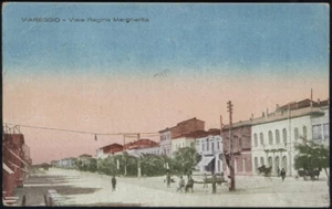 cartolina VIAREGGIO viale regina margherita - Picture 1 of 1