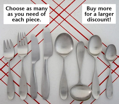 Elige tus piezas de cubiertos modernos Lauffer Taurus raros vintage de mediados de siglo Foto 1 de 3