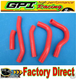 Fit Honda Crf250r Crf250 CRF 250 silicone Radiator Hose 2014 14 2015 15 RED - Picture 1 of 8