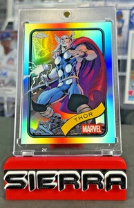 2025 Topps cromo Marvel refractor de plata THOR #119 - Imagen 1 de 12