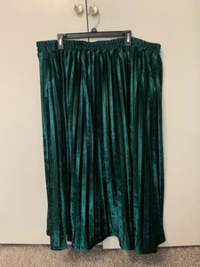 ModCloth Women's Size 3X Pleated Velvet Skirt - Picture 1 of 6
