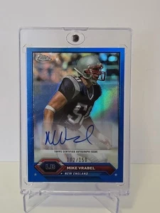 2023 Topps Composite Mike Vrabel Auto Chrome Blue /150 - Picture 1 of 6
