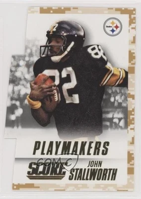 2015 Score Playmakers Desert Camo John Stallworth #14 HOF - Image 1 of 2