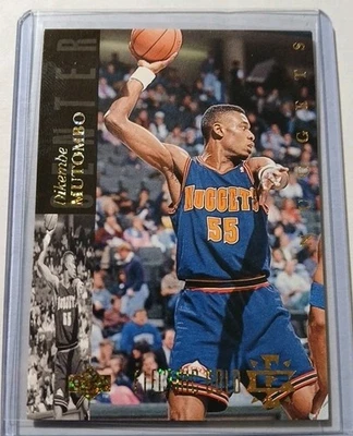 1993 Upper Deck Special Edition #150 Dikembe Mutombo Electric Court Gold - Image 1 of 2