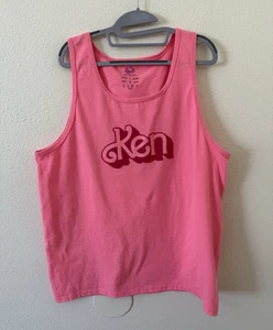 Ken Tank Top aus dem Barbie Film Größe L Neon Pink - Bild 1 von 6