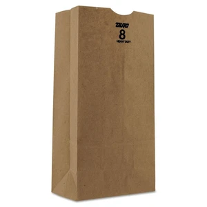 Duro Bag Manufacturing Co. BAGGH8500 strapazierfähige Kraftpapiertüten, braun - Bild 1 von 3