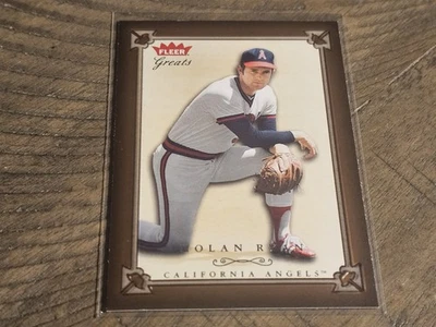 2004 Fleer Greats Of The Game #142 Nolan Ryan Nmmt - Image 1 of 3