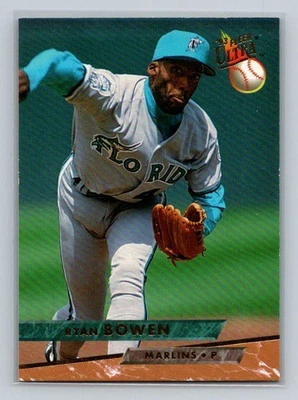 1993 Ultra #367 Ryan Bowen Florida Marlins Baseball Card - Image 1 of 2