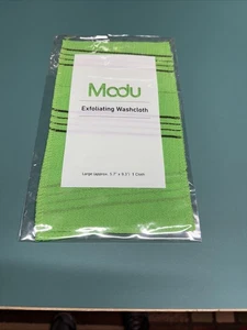 Modu Exfoliating Washcloth - Korean Spa Mitt for Smooth, Glowing Skin Green (L) - Picture 1 of 2