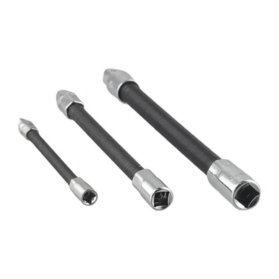 Praktisch Verlängerungsstange 3St Poliert Verchromt Schwarz Steckschlüssel - Image 1 of 4