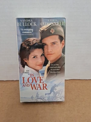 In Love and War (VHS, 1997) Sandra Bullock, Chris O'Donnell, Romance, War - Image 1 of 4