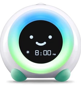 All-in-One Kids Trainer, Alarm Clock, Night Light & Sleep Sounds Machine - Picture 1 of 7