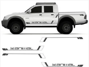 Mitsubishi Triton L200 Animal side Decals Any Year Graphics Premium Vinyl - Picture 1 of 4