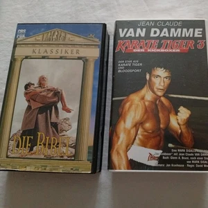 Die Bibel - KULT und Karate Tiger 3...VHS VIDEO FILME - Bild 1 von 8