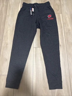 Wisconsin University Badgers Women’s L Joggers Sweatpants Antigua New With Tags - Image 1 of 4