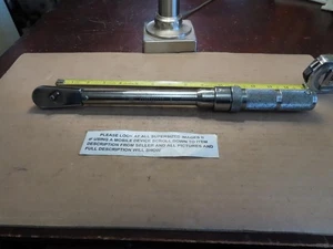PRECISION INSTRUMENTS M2R1000H 3/8" DR TORQUE WRENCH 200-1000 in.lbs NICE - Picture 1 of 1