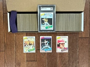 1980 Topps Baseball Complete Set 1-726 NM-MT Henderson SGC 7 Rookie RC!! - Picture 1 of 3