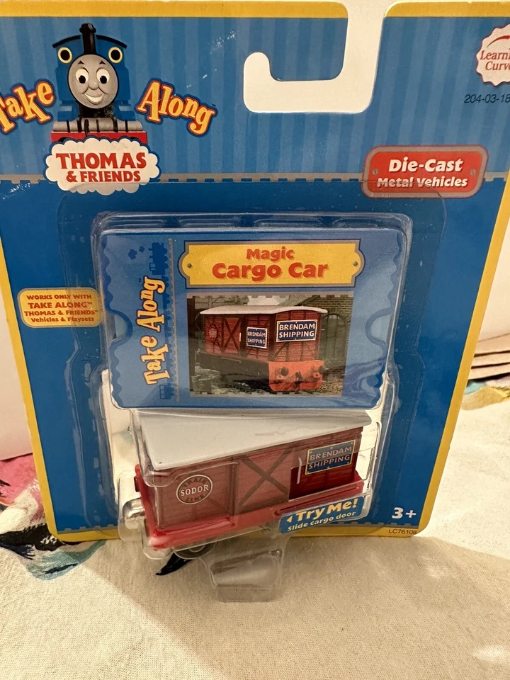 2006 Thomas and Friends Die Cast Magic Cargo Car Learning Curve